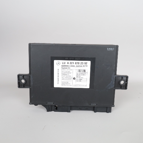 2007-2010 Mercedes CL550 CL600 Multiplex Keyless Go Control Module OEM Used