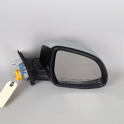 2015-2017 BMW X3 F25 Right Door Mirror Glacier Silver 51167477958 OEM Used