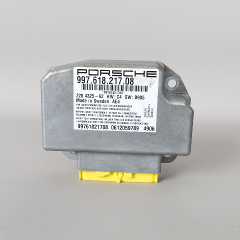 2006-2012 Porsche 911 Boxster Cayman Airbag Computer 99761821708 OEM Used