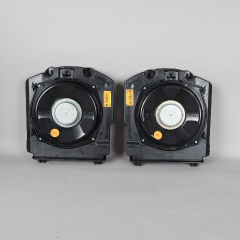 2009-2015 BMW 740i 750i Floor Speaker Subwoofer Pair Set 65139241117 OEM Used