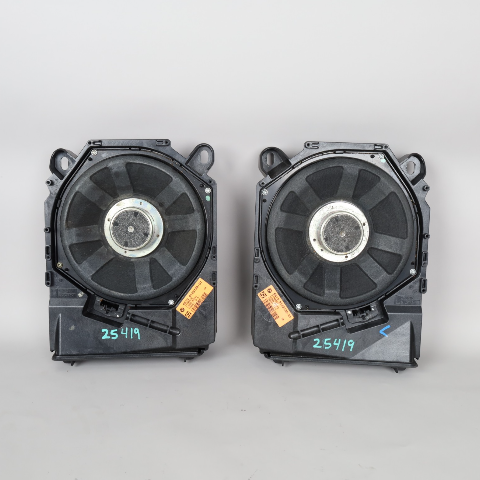 BMW 328i 335i M3 X1 Speaker Subwoofer Harman Kardon Pair 65139143135 OEM Used