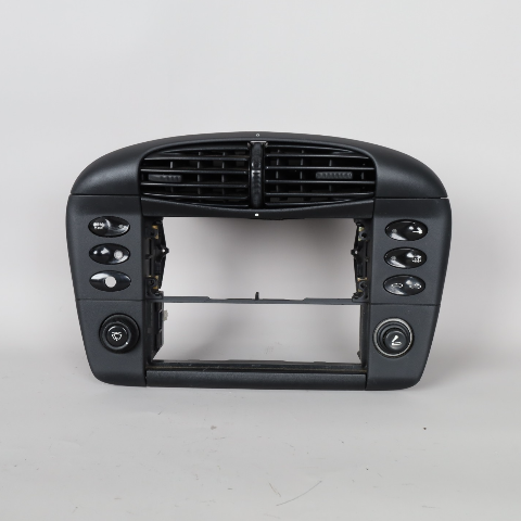99-01 Porsche 911 996 Center Dash Air Vent Bezel Black Single Din OEM Used