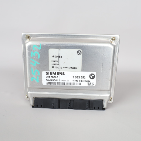 2001-2005 BMW 325i M54 Engine Computer Module ECU ECM DME 12147540384 OEM Used