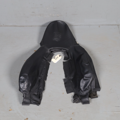 1997-2004 Porsche 911 996 Boxster 986 Seat Backrest Outer Cover Black OEM