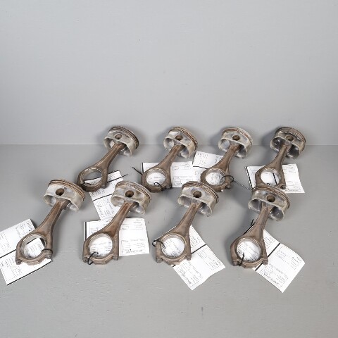 2006-2010 BMW 550i 650i 750i X5 4.8 Engine Piston Rod Connecting Rod Set OEM