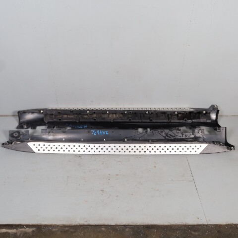 2007-2013 BMW X5 E70 Rocker Moldings Right Left Pair 51777163555 OEM Used