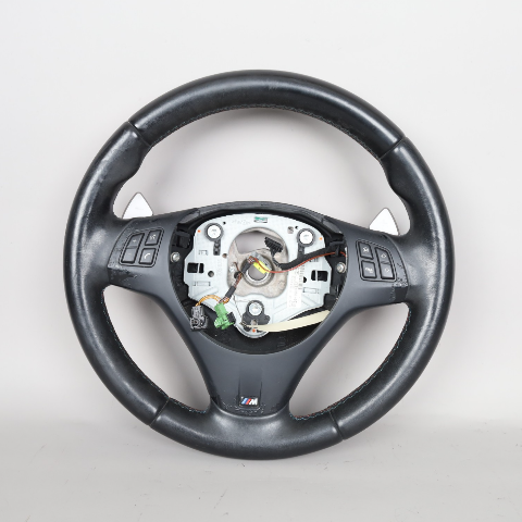 2008-2013 BMW M3 Steering Wheel 3 Spoke M Sport DCT With Paddle OEM Used