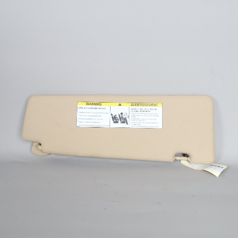 2007-2013 BMW X5 E70 Left Sun Visor Beige 51167278577 OEM Used