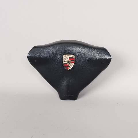 2000-2004 Porsche 911 Boxster 3 Spoke Steering Wheel Airbag Black OEM Used