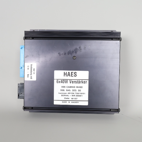 2001 2002 Porsche 911 996 Amp Amplifier HAES 99664532300 OEM Used