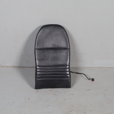 1999-2004 Porsche 911 Boxster Front Seat Backrest Cushion Black OEM Used