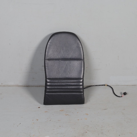 1999-2004 Porsche 911 Boxster Front Seat Backrest Cushion Black OEM Used