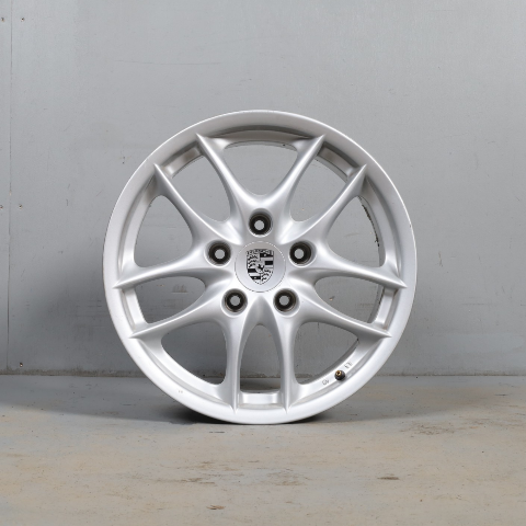 2003-2004 Porsche Boxster 986 Rear Wheel 17 X 8.5 Rim 98636212607 OEM