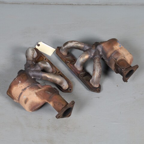 2000-2004 Porsche Boxster 986 Exhaust Manifolds Pair 99611310305 OEM