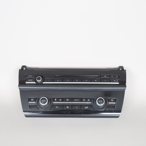 2011-2016 BMW 528i 535i 550i M5 Audio Climate Control Panel 61319328425 OEM Used