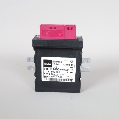 2013 BMW 535i Fuel Pump Control Module 16147358144 OEM Used