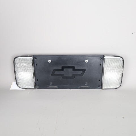 1997-2004 Chevrolet Corvette C5 Rear License Plate Bracket Reverse Lights OEM