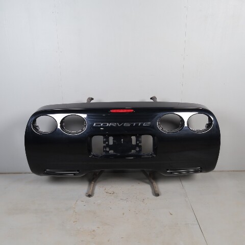 1997-2004 Chevrolet Corvette C5 Rear Bumper Cover Black  OEM 10433081