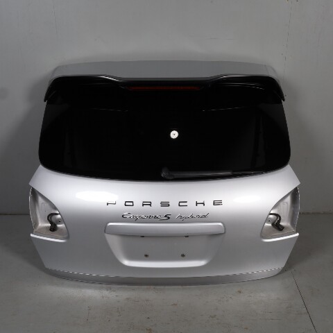 2011-2014 Porsche Cayenne Tailgate Trunk Lid Classic Silver OEM Used
