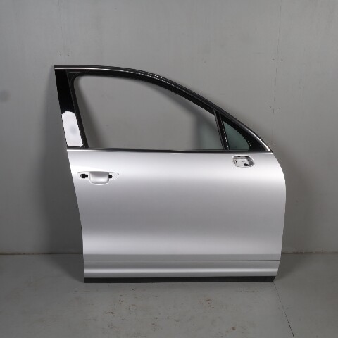 2011-2018 Porsche Cayenne 958 Right Front Door Silver Metallic OEM Used