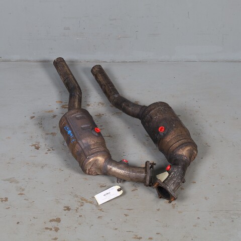 2002-2004 Porsche 911 996 3.6 Exhaust Manifold Downpipe Pair Right Left OEM NOTE