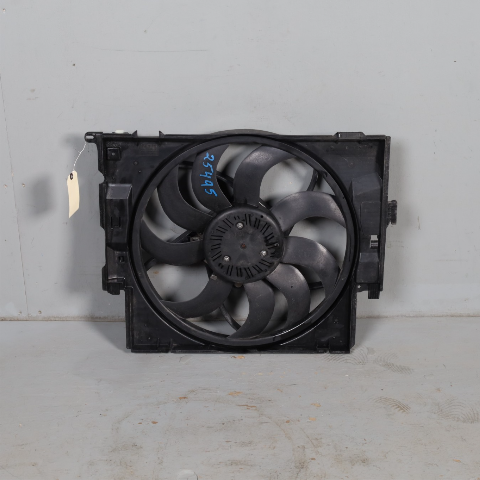 BMW 328i 335i 428i 435i Radiator Cooling Fan With Shroud 17428641964 OEM Used