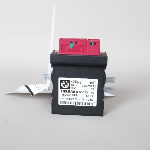 2015 BMW X1 Fuel Pump Control Module 16147407513 OEM Used