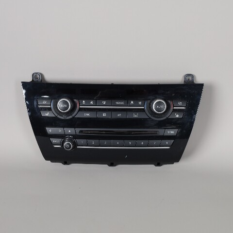 2014-2018 BMW X5 X6 Audio Climate Temperature Control Panel 64119388808 OEM