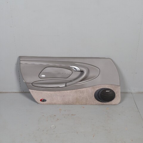 1999-2004 Porsche 911 996 Left Door Panel Leather Graphite Grey OEM