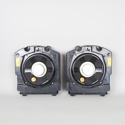 2009-2015 BMW 740i 750i Floor Speaker Subwoofer Pair Set 65139241117 OEM Used