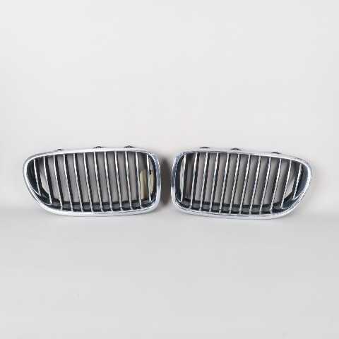 2011-2013 BMW 528i 535i 550i Front Bumper Grille Set Left Right Pair OEM Used