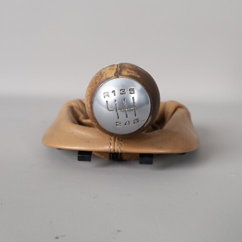 2005-2012 Porsche 911 997 Boxster Cayman 987 Shift Knob 6 Speed Sand Beige OEM