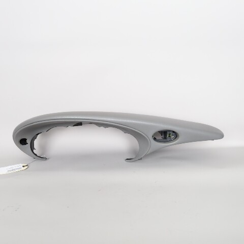 2000-2004 Porsche 911 996 Speedometer Cover Trim Leatherette Grey OEM