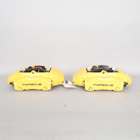 1999-2012 Porsche 911 996 Front Brake Calipers Brembo Set Pair Black OEM Painted
