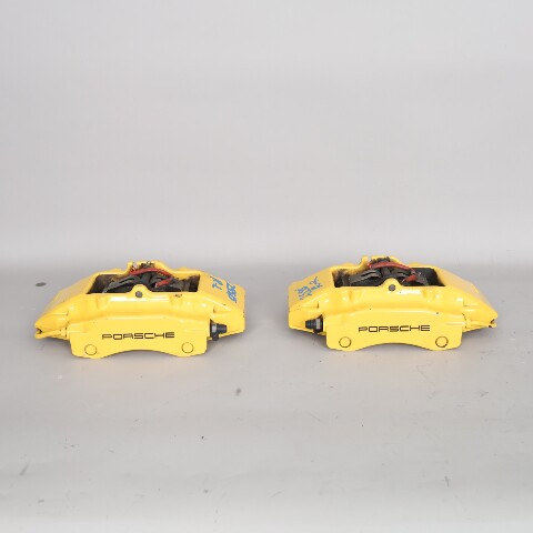 1999-2012 Porsche 911 996 Rear Brake Calipers Brembo Set Pair Black OEM Painted