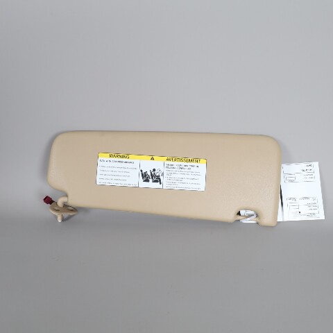 2006-2013 BMW 325Xi 328i 330i 335i X1 Beige Left Sun Shade Visor OEM Used