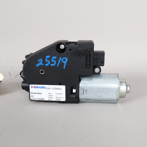 BMW Sunroof Drive Motor 67617193398 OEM