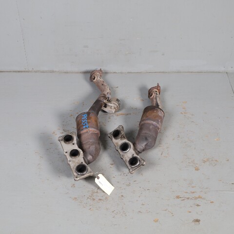 2007-2010 BMW X3 E83 Exhaust Manifold Downpipe Set Front Rear OEM Used