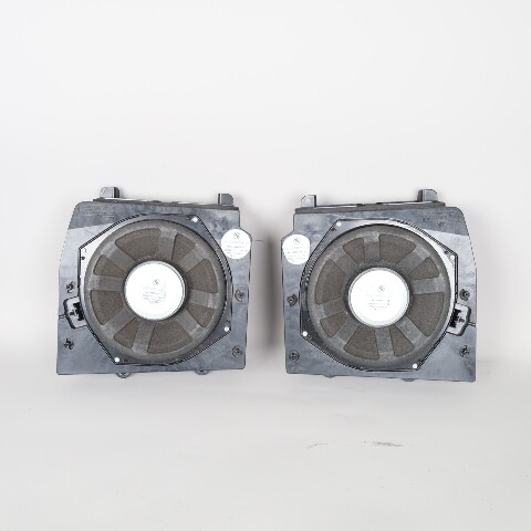 2004-2010 BMW X3 E83 Floor Speaker Subwoofer Set Pair 65136990103 OEM Used
