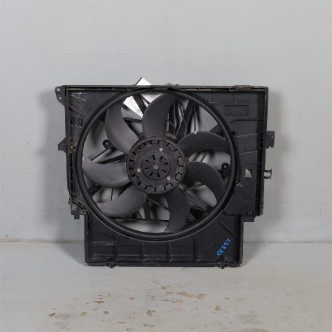 2011-2017 BMW X3 X4 Radiator Fan With Shroud 600 Watt 17427560877 OEM