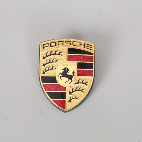 Porsche 911 Boxster Cayenne Hood Emblem Crest Badge OEM 99655921100