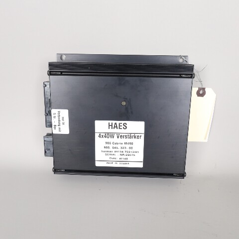 2001-2002 Porsche Boxster 986 Radio Amplifier HAES 98664532300 OEM