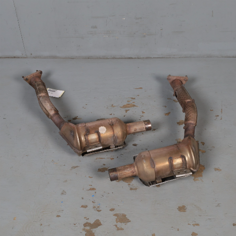 2000-2004 Porsche Boxster 986 Exhaust Manifold Downpipe Pair OEM