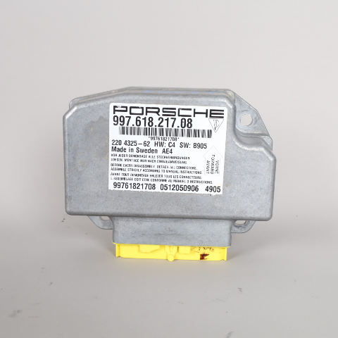 2006-2012 Porsche 911 Boxster Cayman Airbag Computer 99761821708 OEM Used