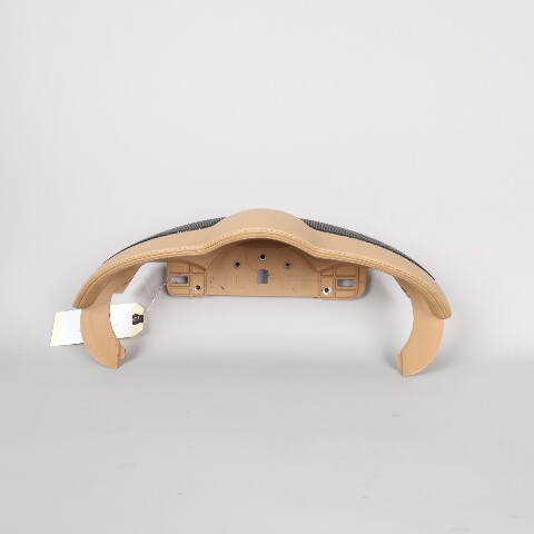 2006-2012 Porsche Cayman 987 Speedometer Cluster Cover Leather Beige OEM Used