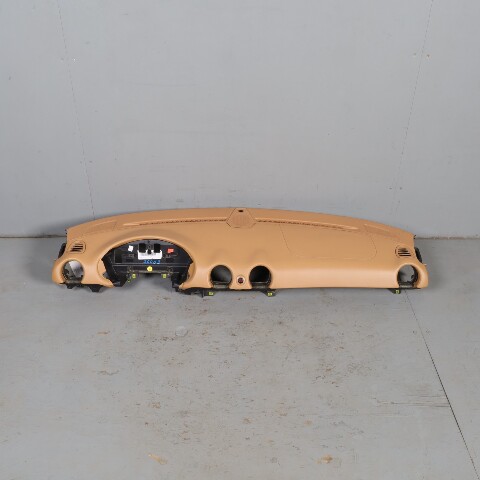 2005-2008 Porsche Boxster Cayman 987 Dash Dashboard Beige Leather OEM Used