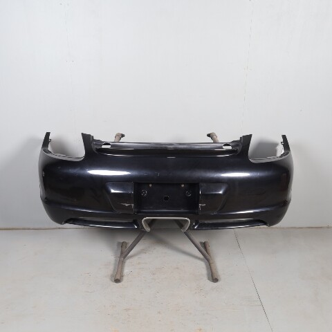 2006-2008 Porsche Cayman 987 Rear Bumper Cover Basalt Black OEM Used