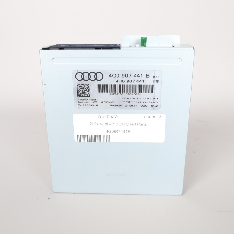 2012-2018 Audi A6 A7 Rear Camera Control Module 4G0907441B OEM Used