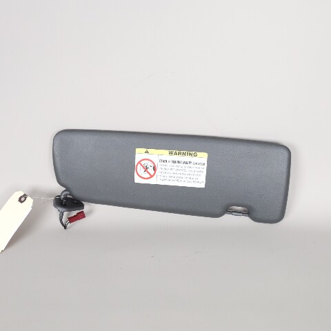 2004-2010 BMW 645ci 650ci M6 Convertible Left Sunvisor 51167076703 OEM Used