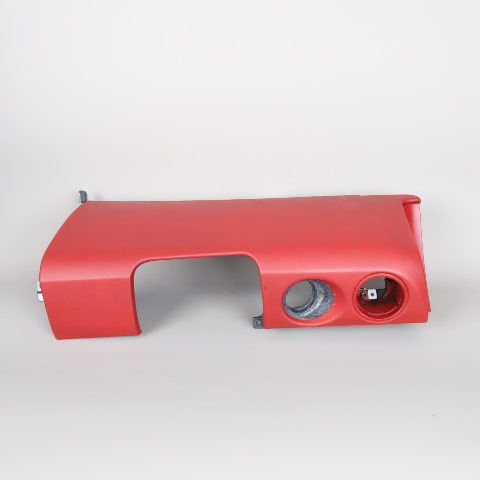 2005-2012 Porsche 911 Boxster Cayman Left Dash Knee Pad Leather Red OEM